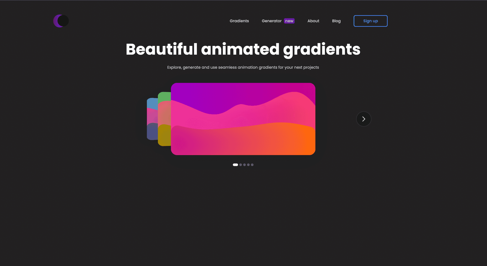 thumbnail Animated Gradients